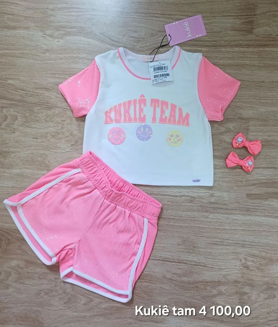 Conjuntos menina tamanho 4 anos  - Foto 3