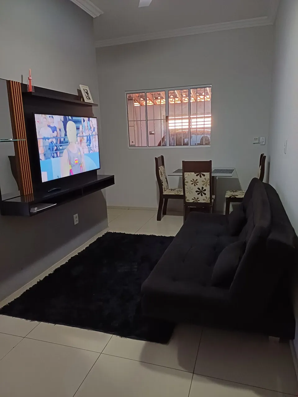 Tapete felpudo Preto para Sala - Conforto e Elegância