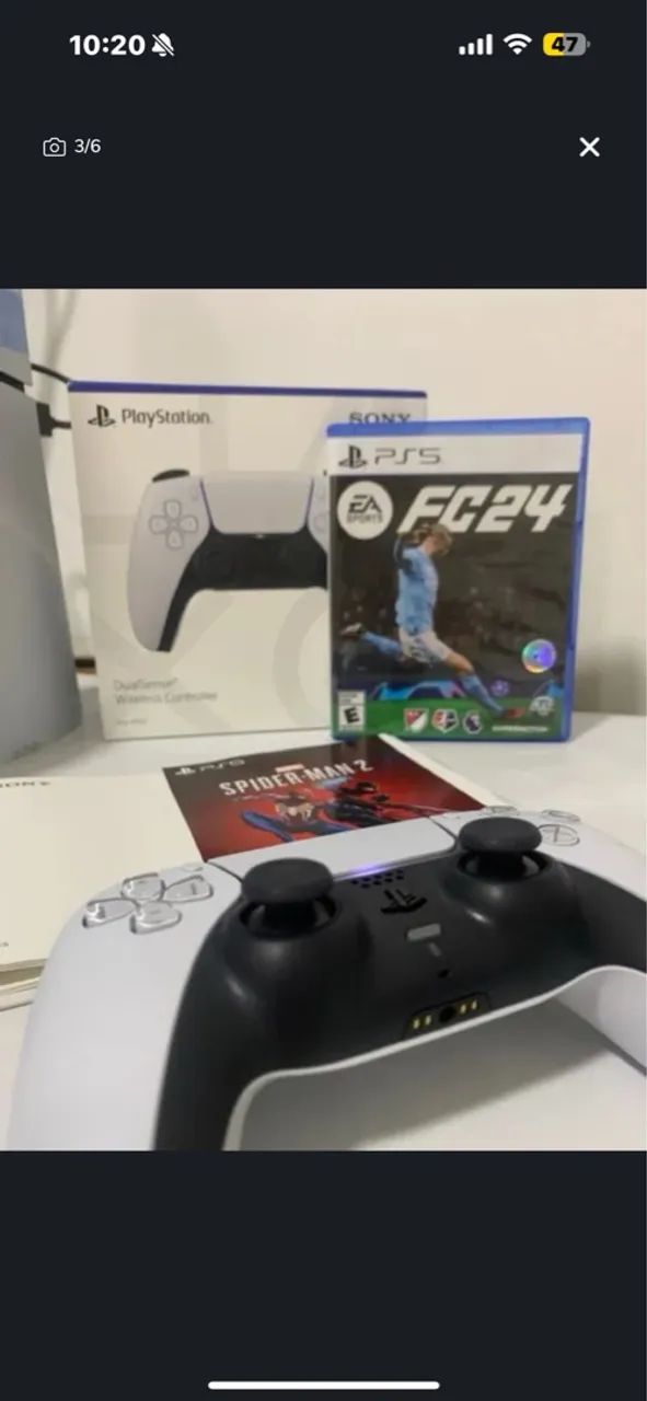 Playstation 5 - 2 controles / FIFA / Spider / 1 Tera  - Foto 3