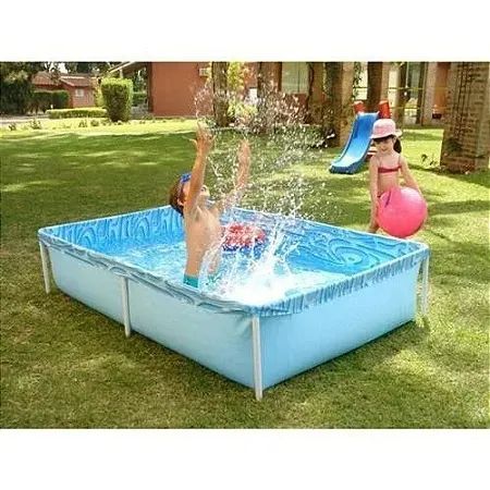 PROMOÇÃO - Piscina Retangular 1000 Litros De Ferro 