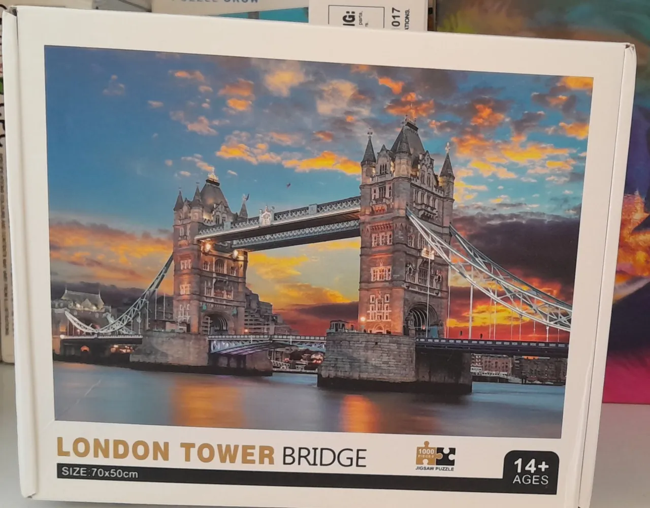 Quebra-cabeça da Ponte de Londres 1000 peças