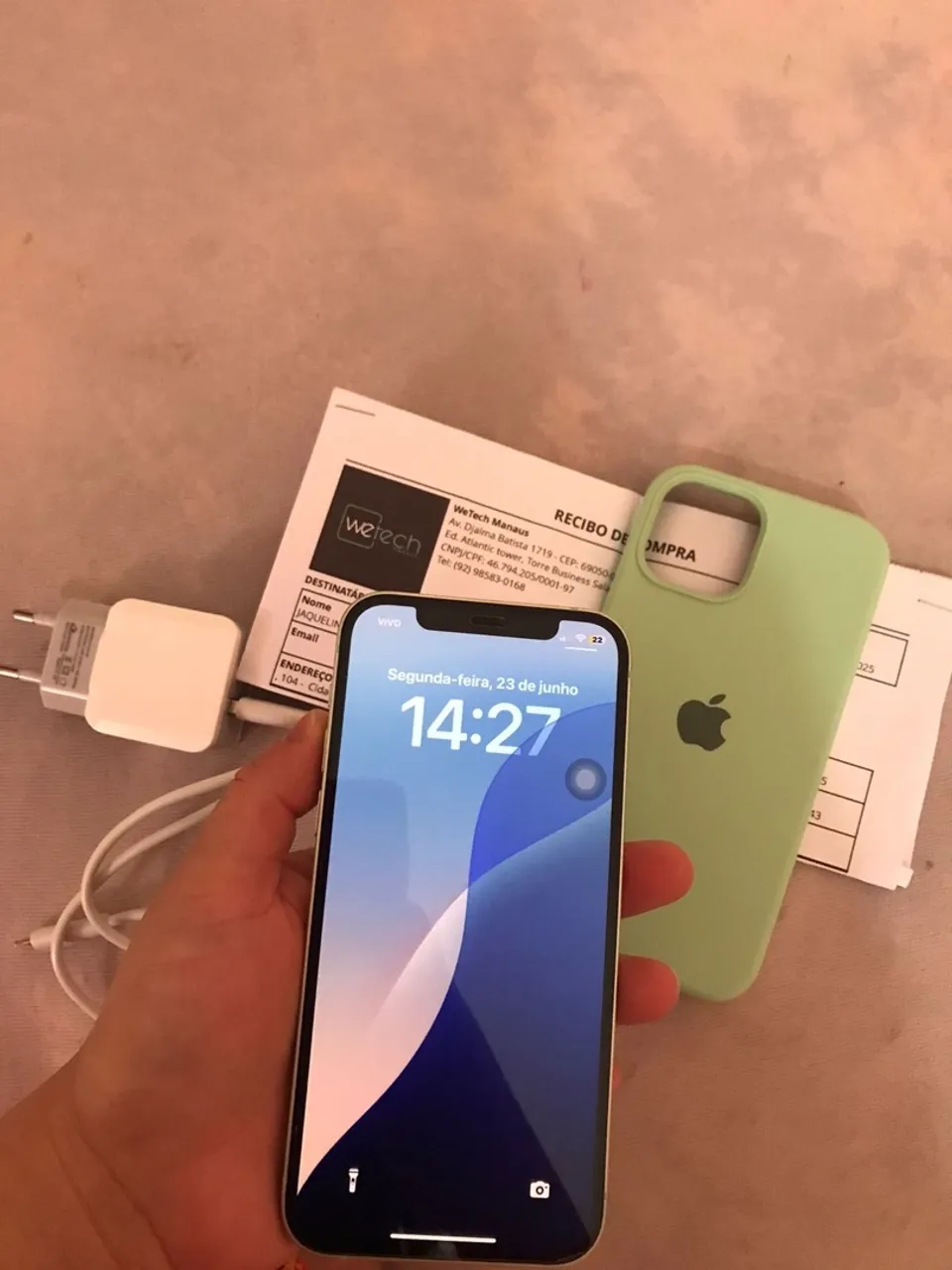 iPhone 12 verde 64 gb