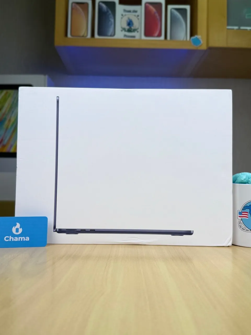 Lançamento Apple MacBook Air m4 16/256gb midnight a pronta entrega