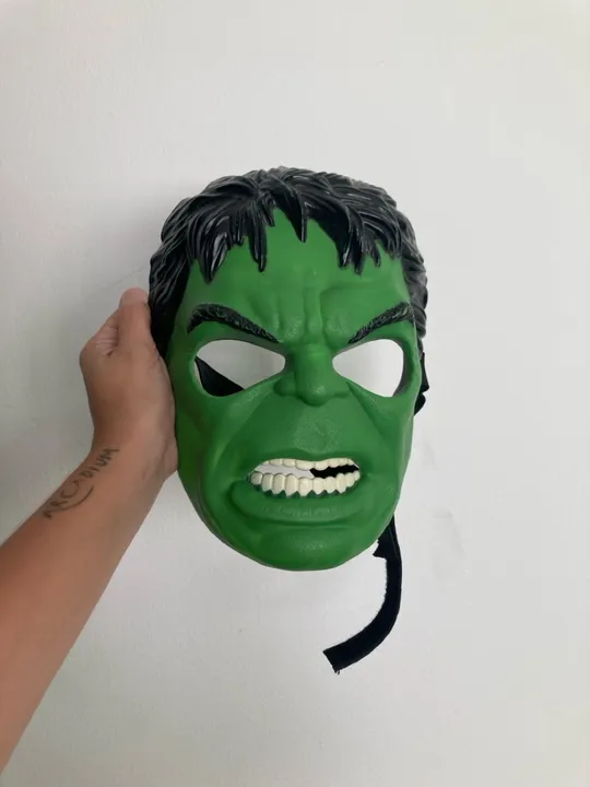 Máscara do Hulk para crianças