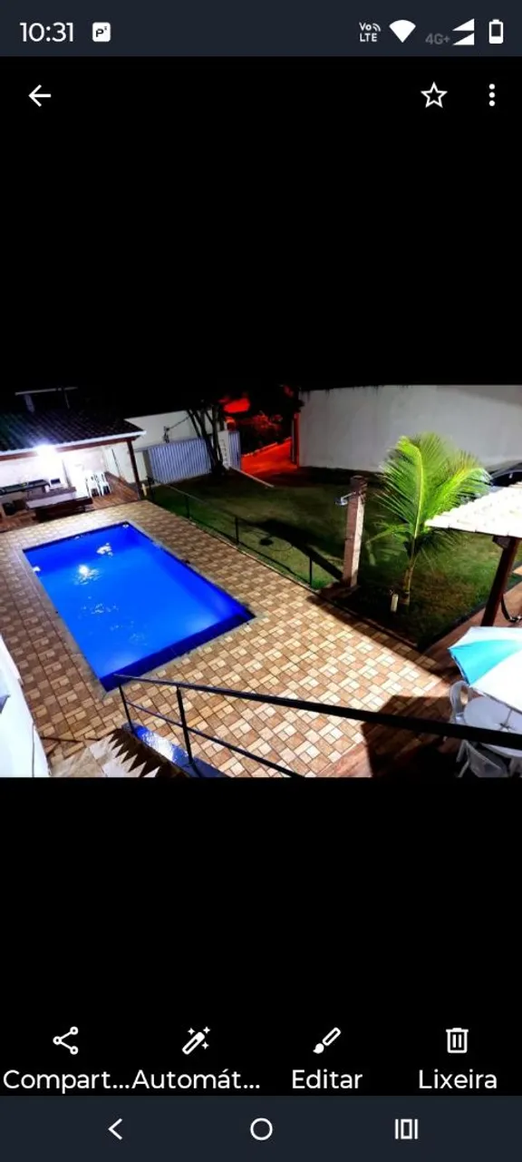 Sítio com piscina para finais de semana e feriados