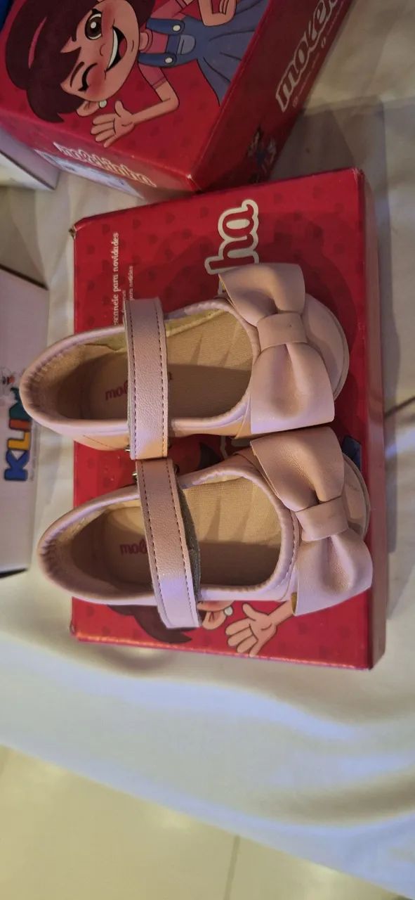 Sapatilha Infantil Molekinha com Laço