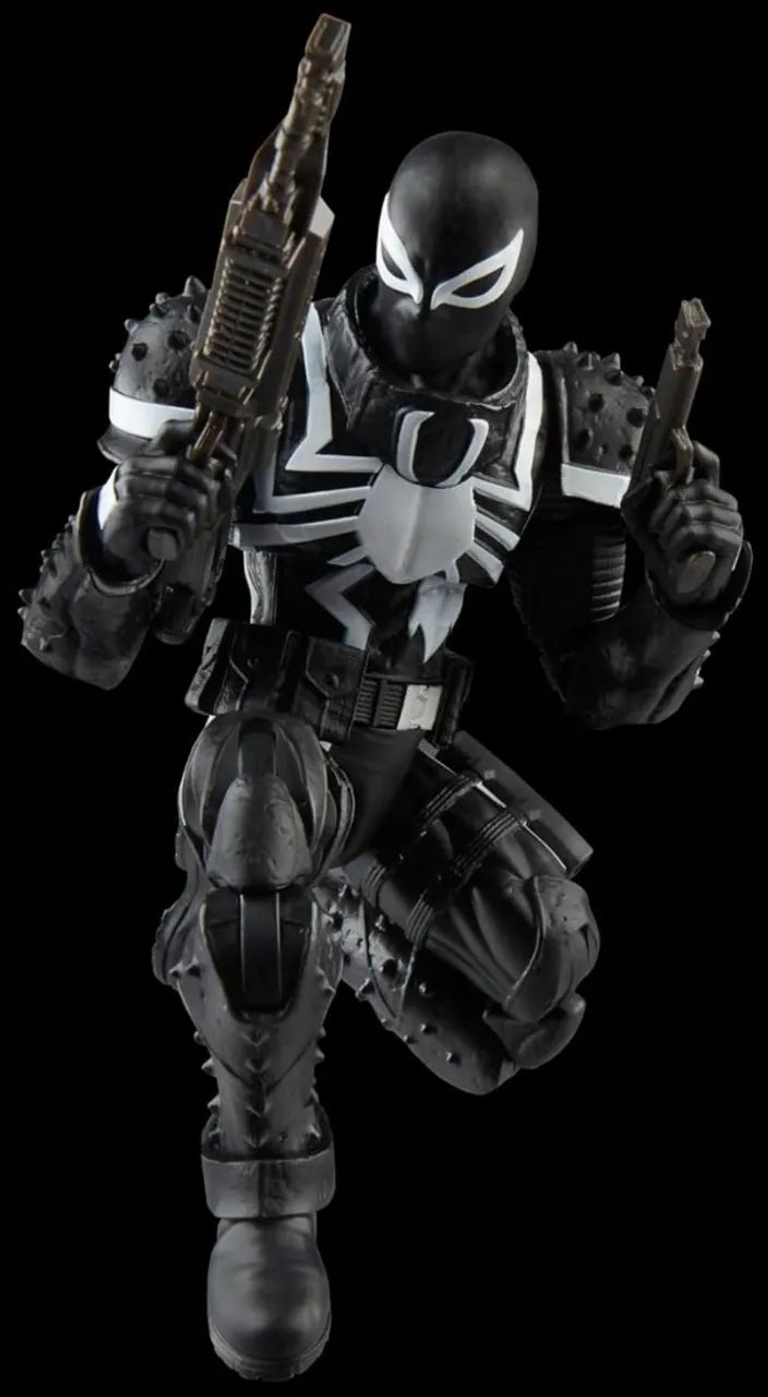 Agent Venom Spider-Man Retro Marvel Legends - Lacrado - Foto 3