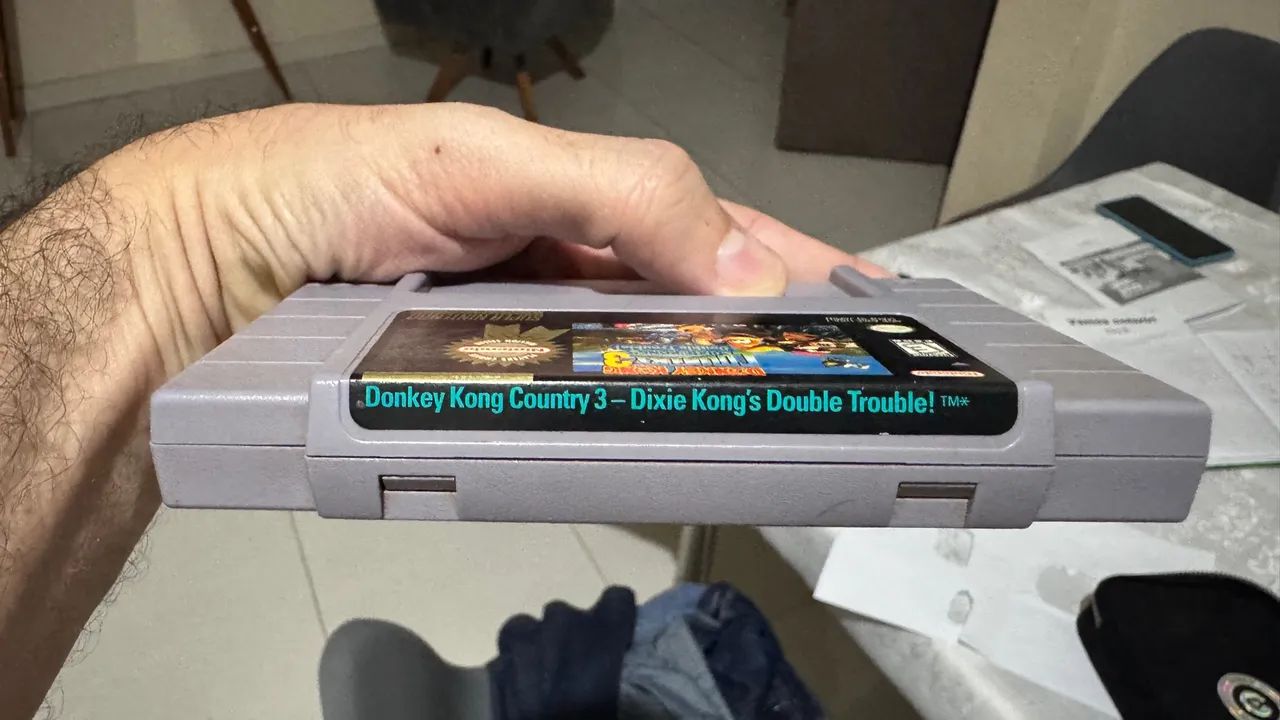 Donkey Kong 3 Original Million Seller Super Nintendo - Foto 4