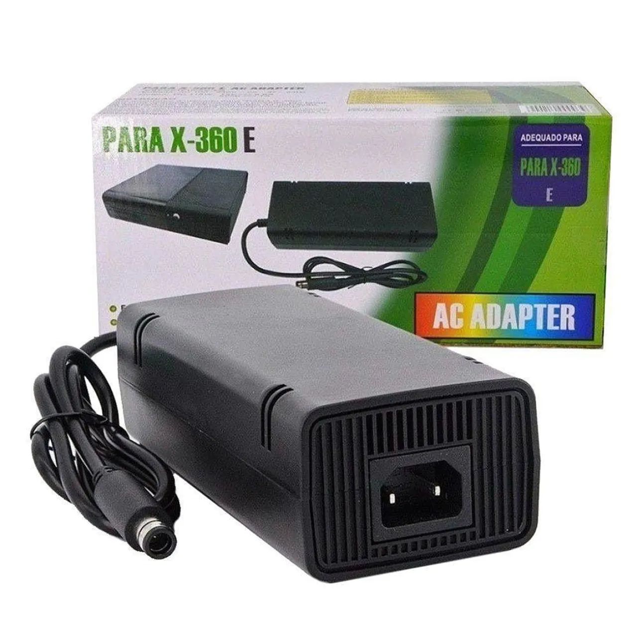 Fonte Carregador Xbox 360 1 ou 2 Pinos. Entrega Grátis!