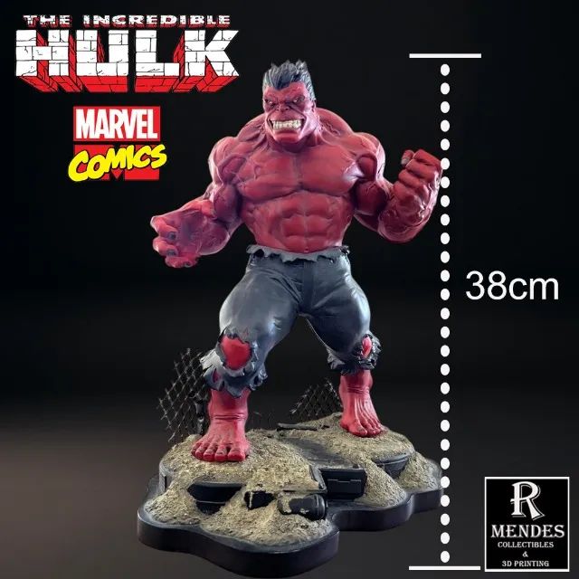 ESTATUA RED HULK BOWEN