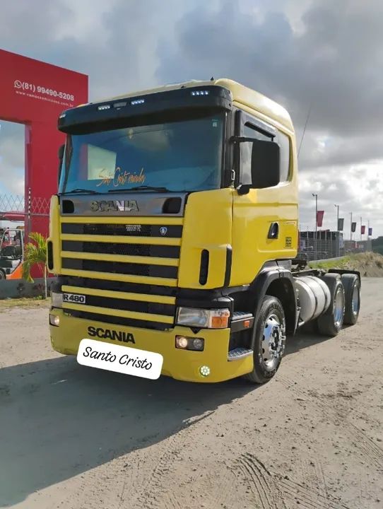 SCANIA R480 ANO 2007 6X4