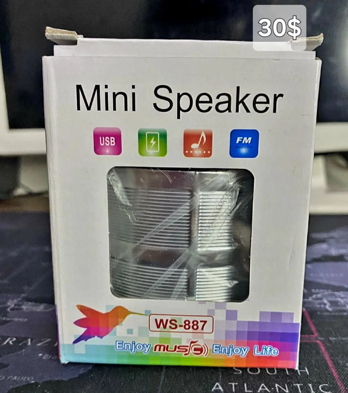 Mini Caixa de Som WS-887