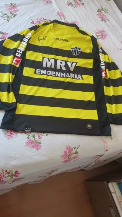Camisa Galo goleiro oficial DANRLEI - Otimo estado - Foto 2