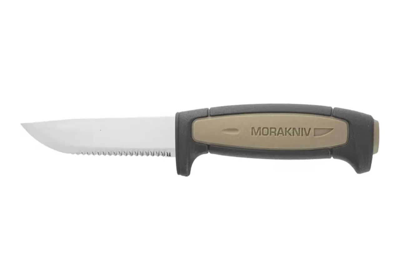 Faca Morakniv Rope serrilhada em aço Inoxidável Sandvik  - Foto 2