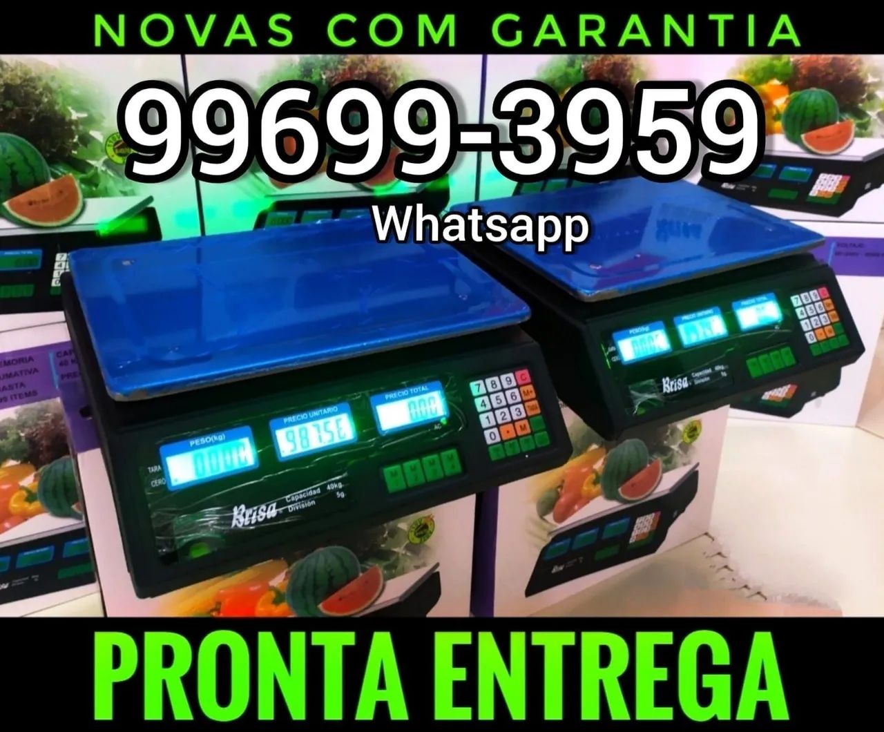 Balança Digital comercial (ENTREGA IMEDIATA)