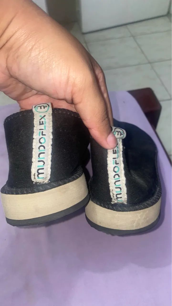 Sapatilha MUNDOFLEX com bolinhas ortopédicas. - Foto 2