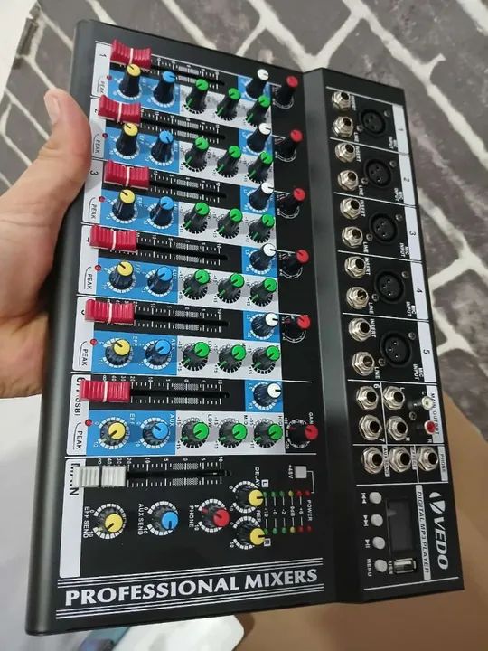 Mesa de son  6 canais top nova  - Foto 4