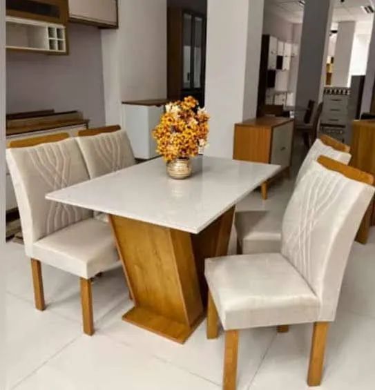 Mesa Classic com 4 cadeiras / pague na entrega  / frete grátis  - Foto 3