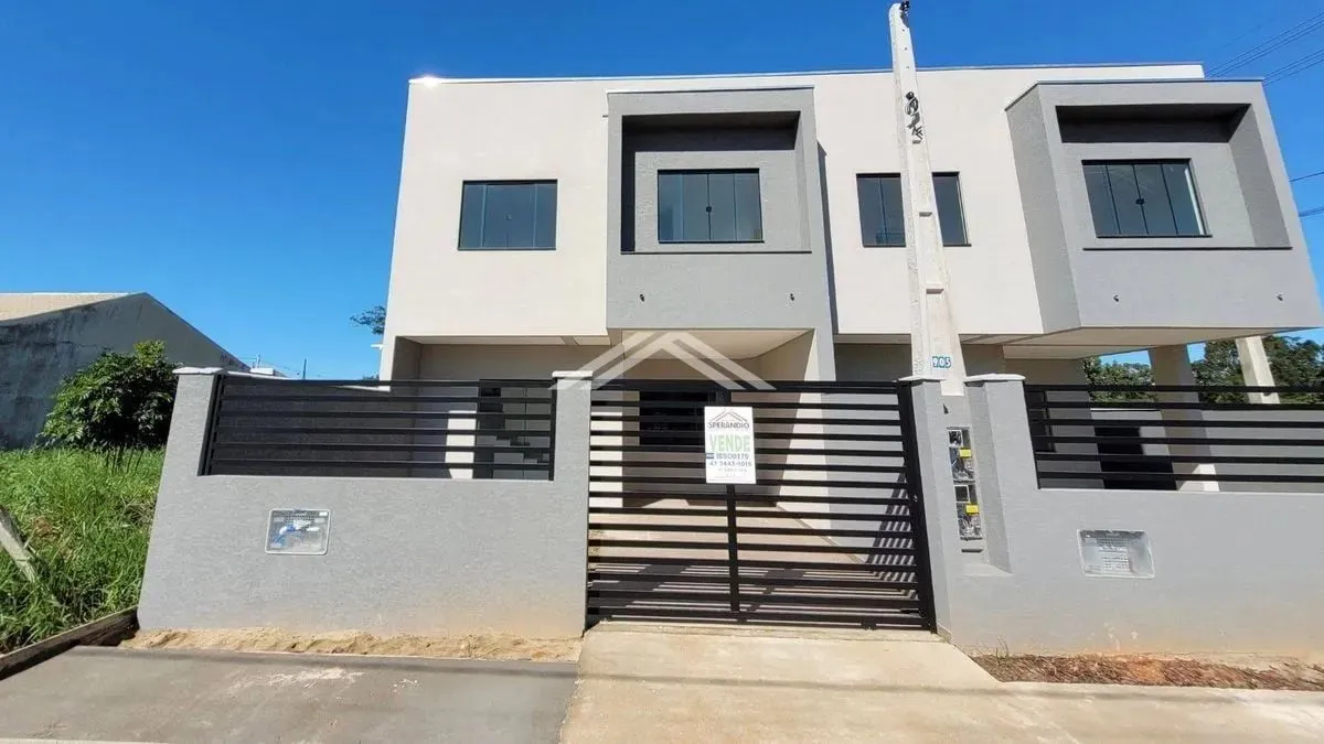 Sobrado com 3 dormitórios à venda, 90 m² por R$ 450.000,00 - Santa Clara - Itapoá/SC