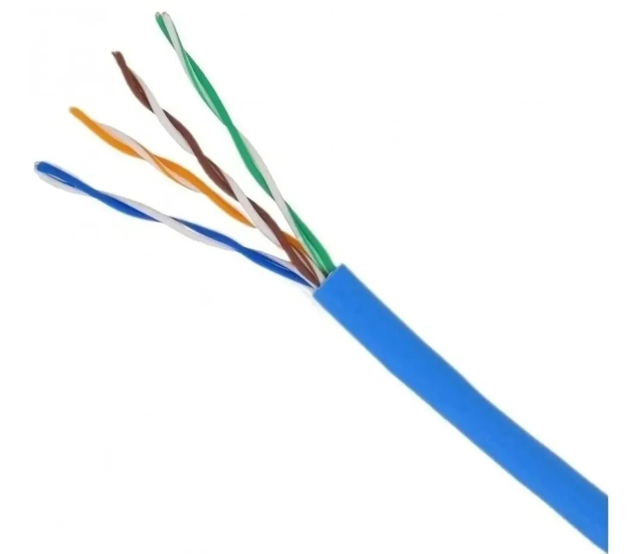10 metros - Cabo de Rede Cat5e azul Furukawa Soho plus  - Foto 3