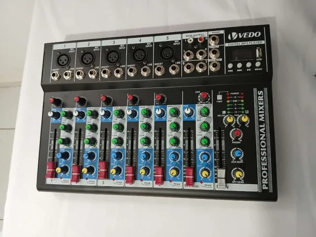 Mesa de son 6 canais top nova