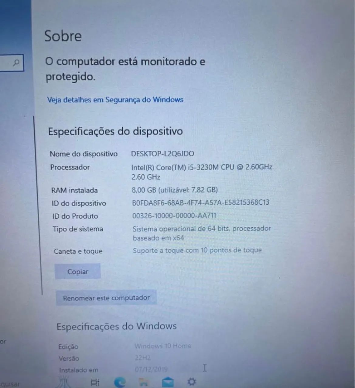 Notebook Lenovo i5 touch screen - Foto 5