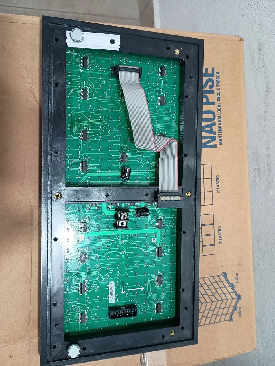 Painel de led com fonte 