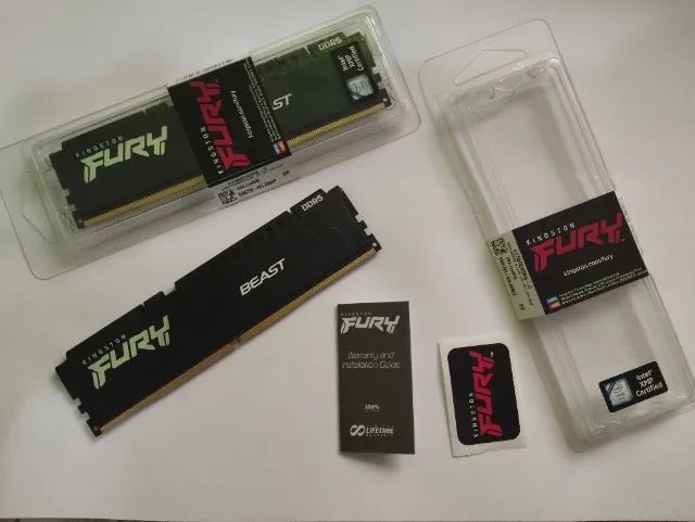 Memória Ram Kingston Fury 16GB (2x8GB)
