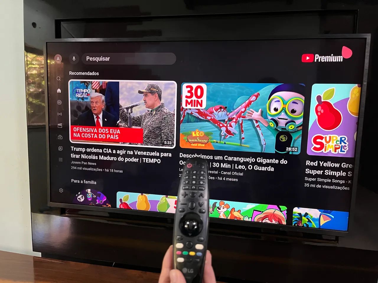 Tv LG 55 polegadas 64300603688194120