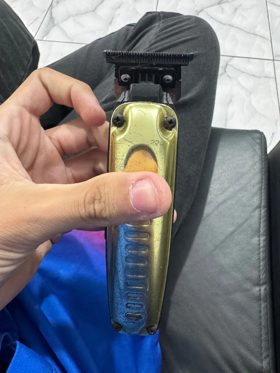 Máquina de cortar cabelo profissional baby liss lo pro fx