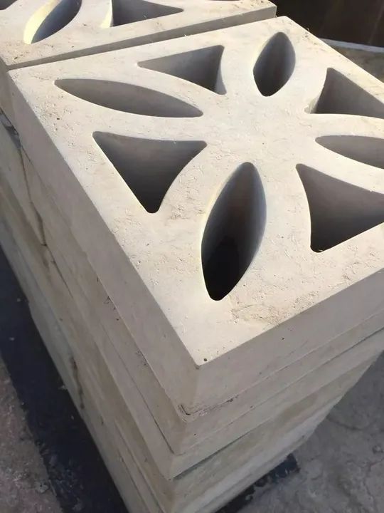 Elemento Vazado / cobogos / Painel Divisória Decorativo em Concreto - Foto 4