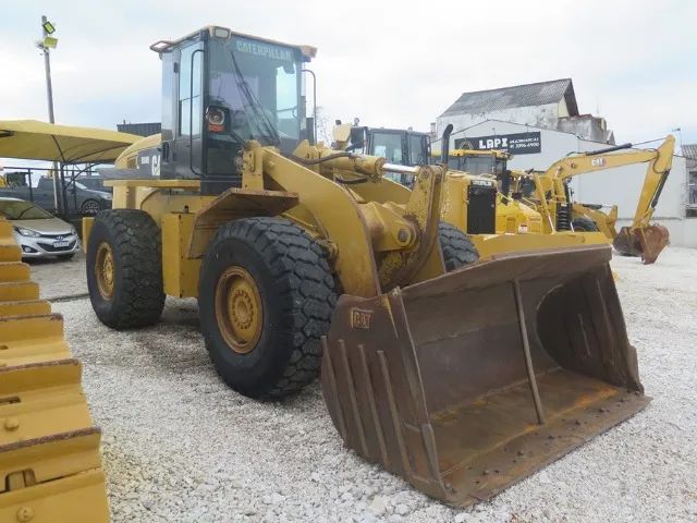 Pá carregadeira Caterpillar 938H 2008 revisada