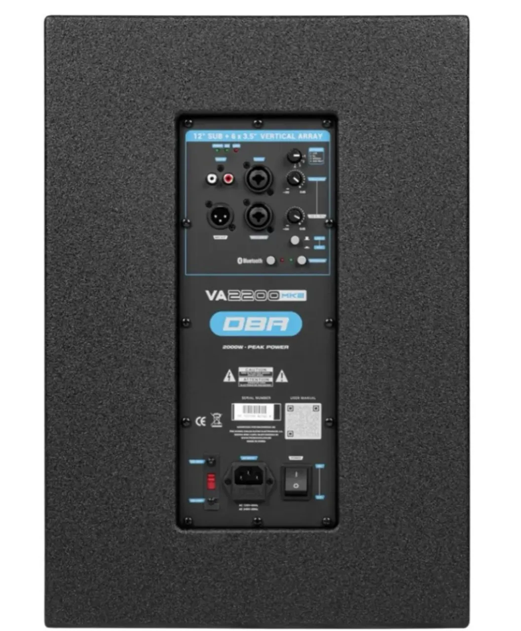 Caixa de Som Subwoofer 2000W OBA VA2200 - Novo