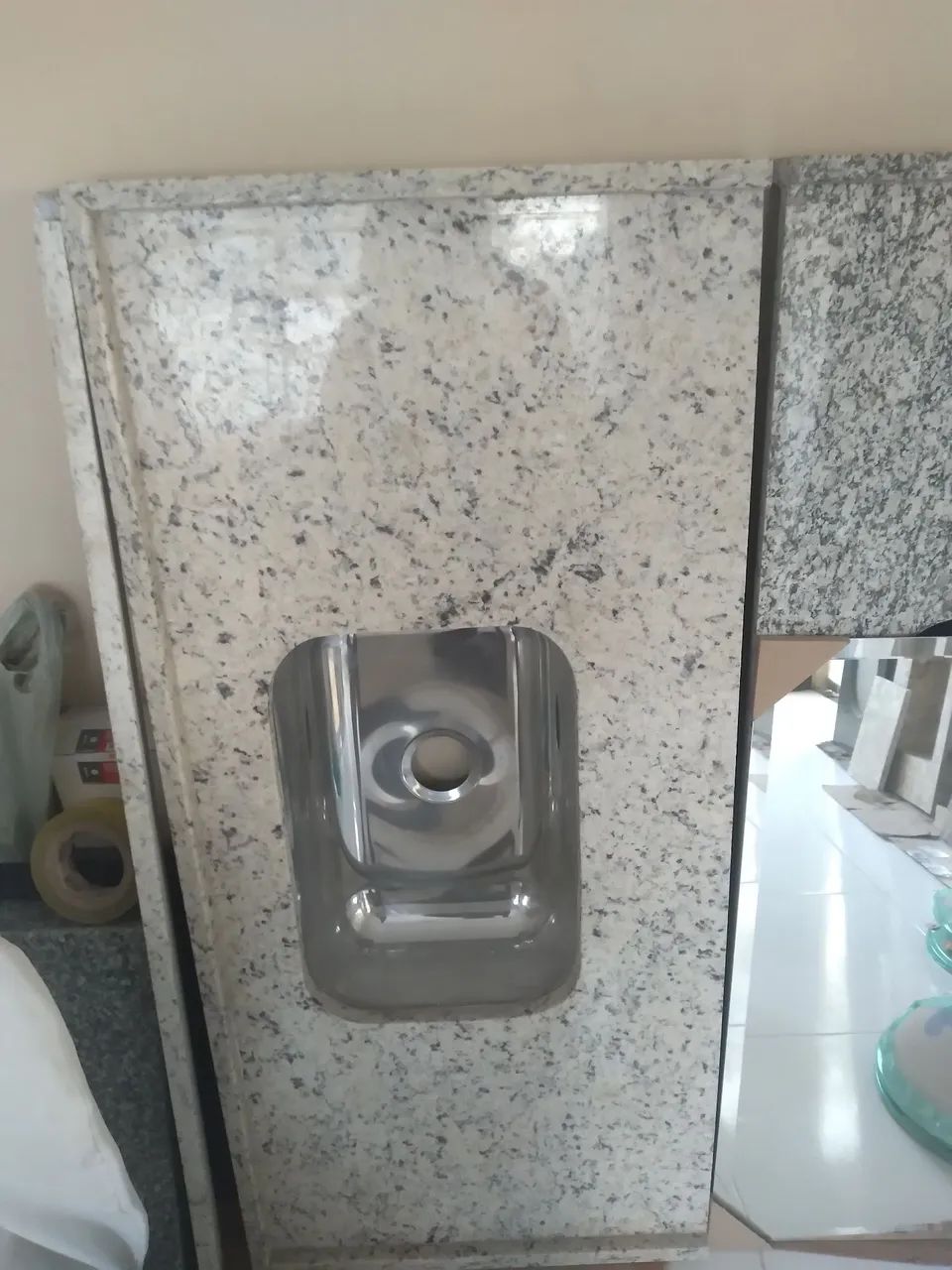 Bancada de Cozinha em granito branco Dallas  - Foto 2