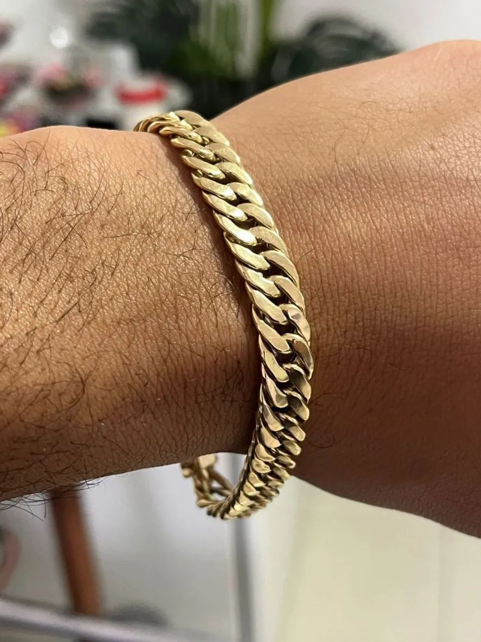 Pulseira Grumet Dupla Ouro18k  - Foto 2