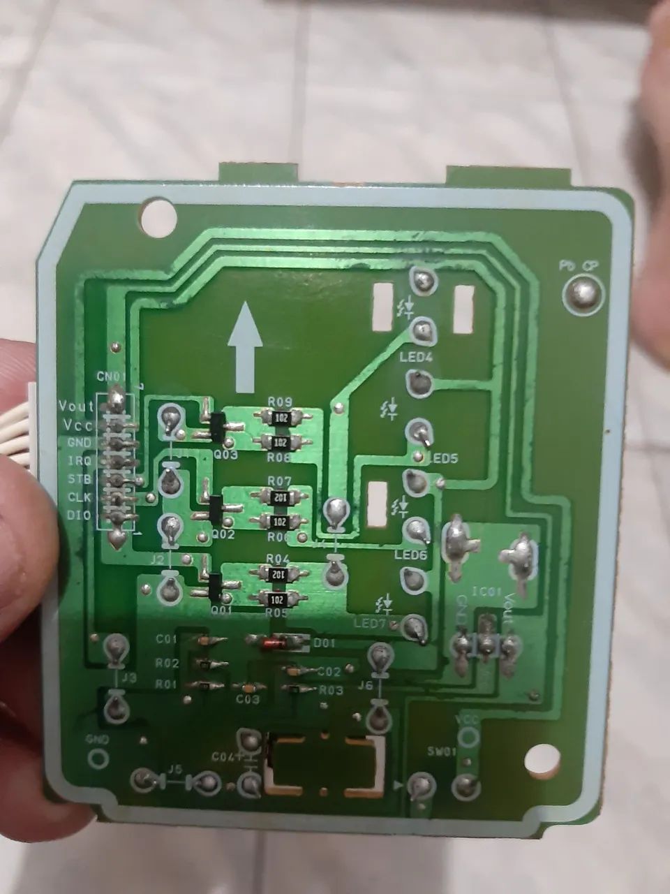 Placa Eletrônica Ar Condicionado Samsung pcb-00866A - Foto 2