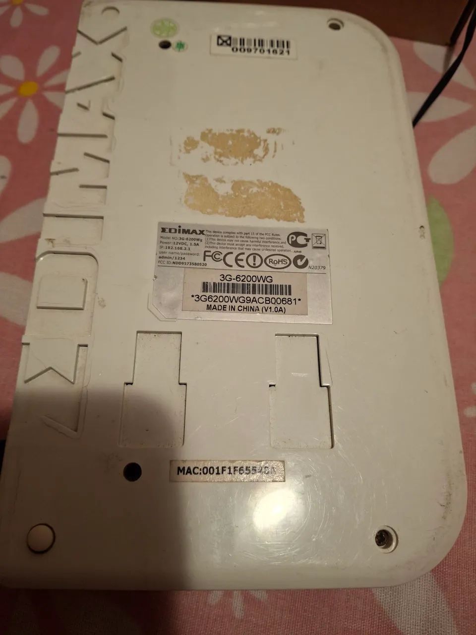 Roteador 3G Edimax 3G-6200Wg com Print Server - Foto 2