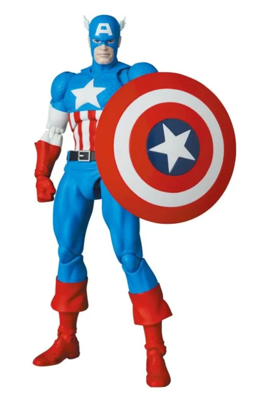 Mafex Capitão América Marvel  - Foto 3