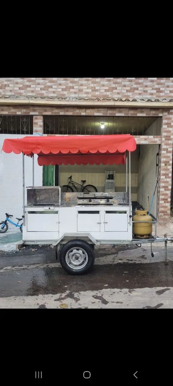 Carretinha de lanche 