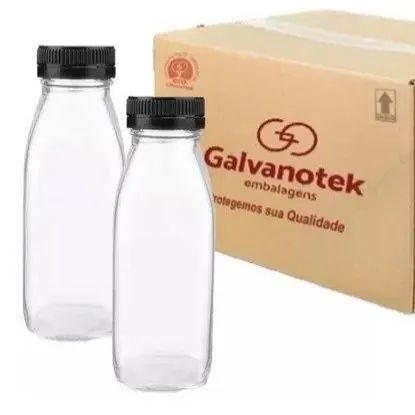 Garrafa Pet Transparente C/Tampa 500ml