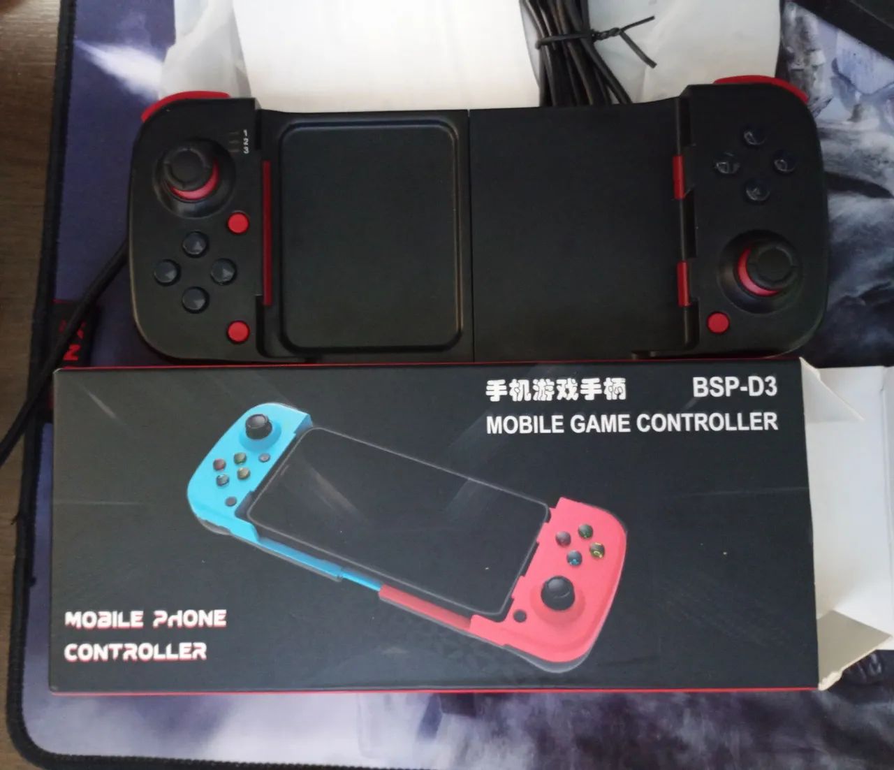 Controle Joystick Mobile Game Controller BSP-D3