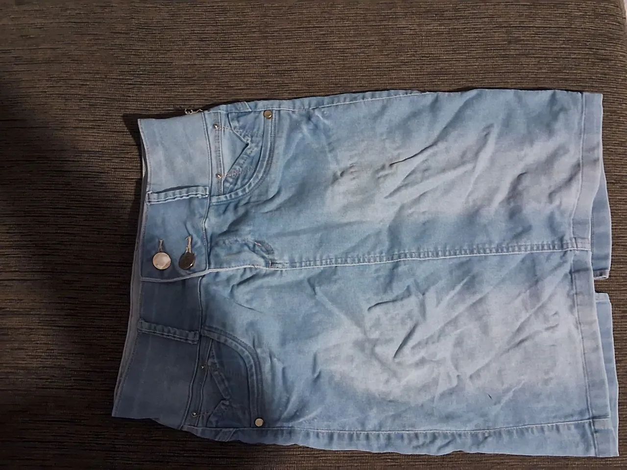 Saia Jeans Feminina - Linda e Estilosa