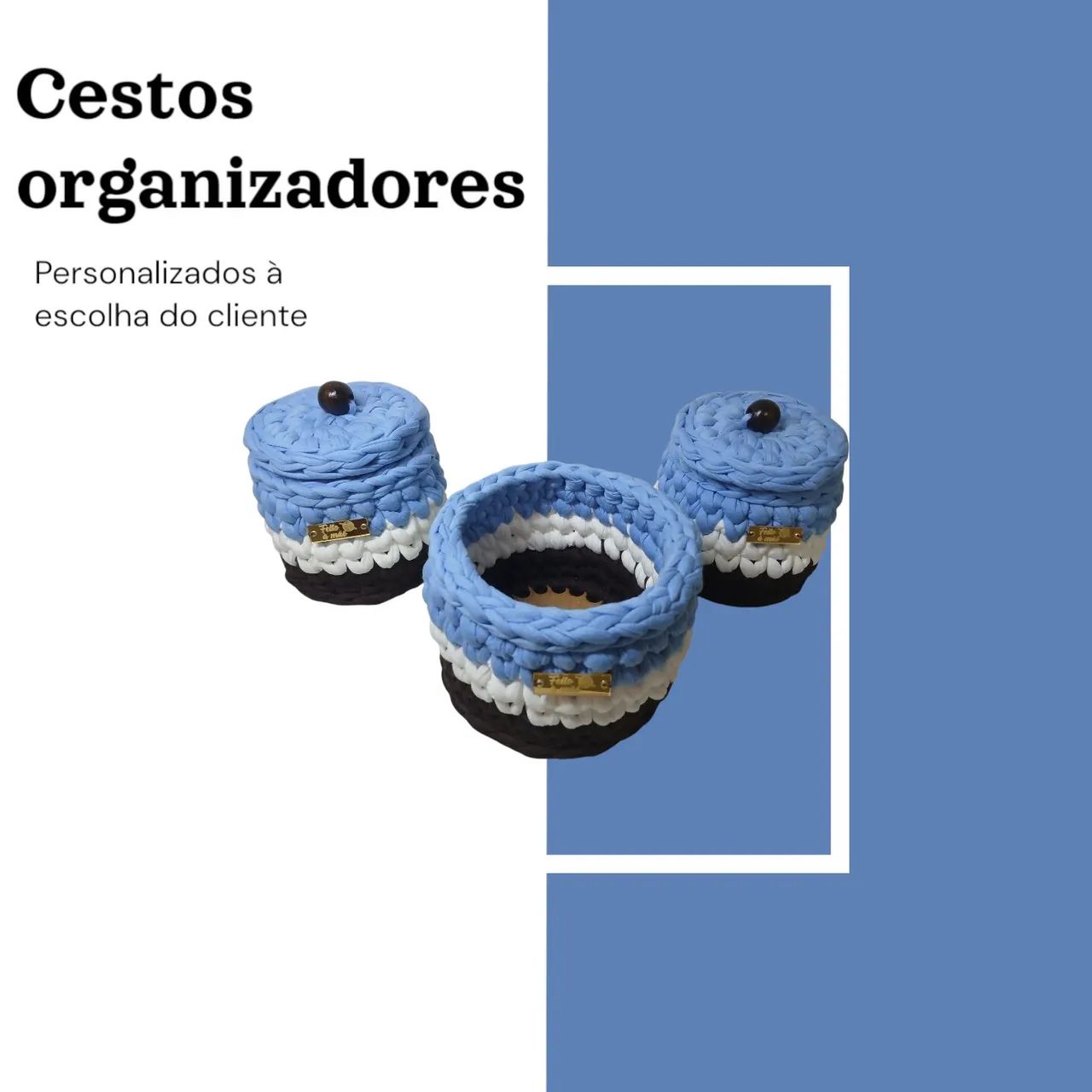 Kit Higiene de Crochê - Sob Encomenda  - Foto 5