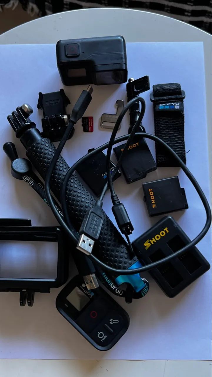 GoPro Hero 7 com controle remoto + acessórios  - Foto 2