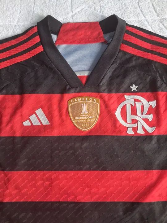 Camisa Flamengo Adidas versão jogador 2023 - Foto 2