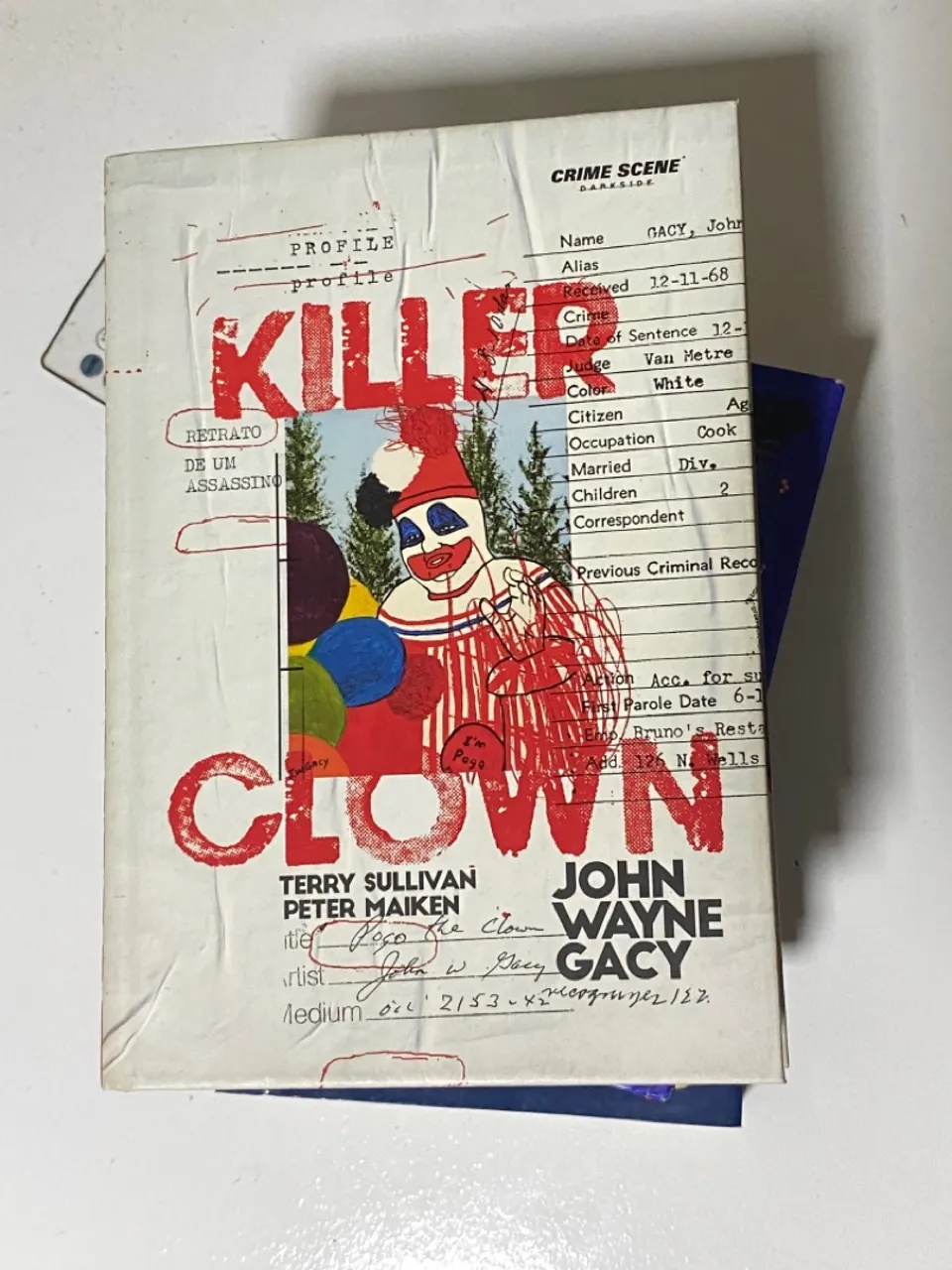 Livro Killer Clown - John Wayne Gacy