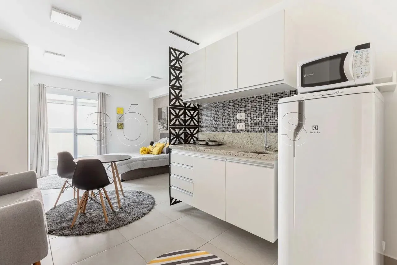 Apartamento tipo studio Genuine Higienópolis disponível para locação com 36m², 1 dormitóri