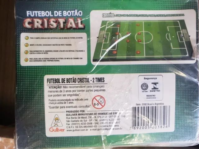 FUTEBOL JOGO DE BOTÃO GULLIVER 120,00 - Foto 4