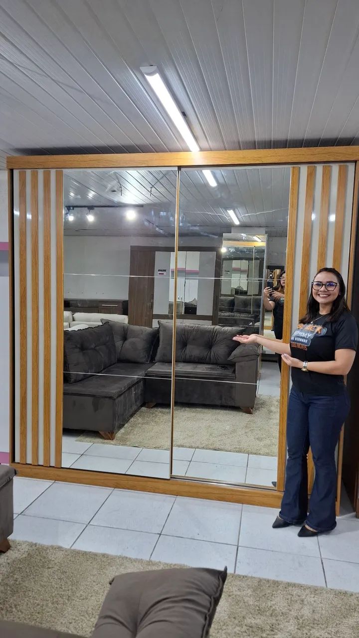 Guarda roupa 100% mdf gigante 