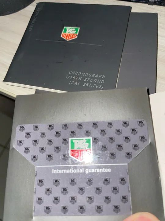 Relogio Tag Heuer pilot 1 chronograph quartzo  - Foto 2